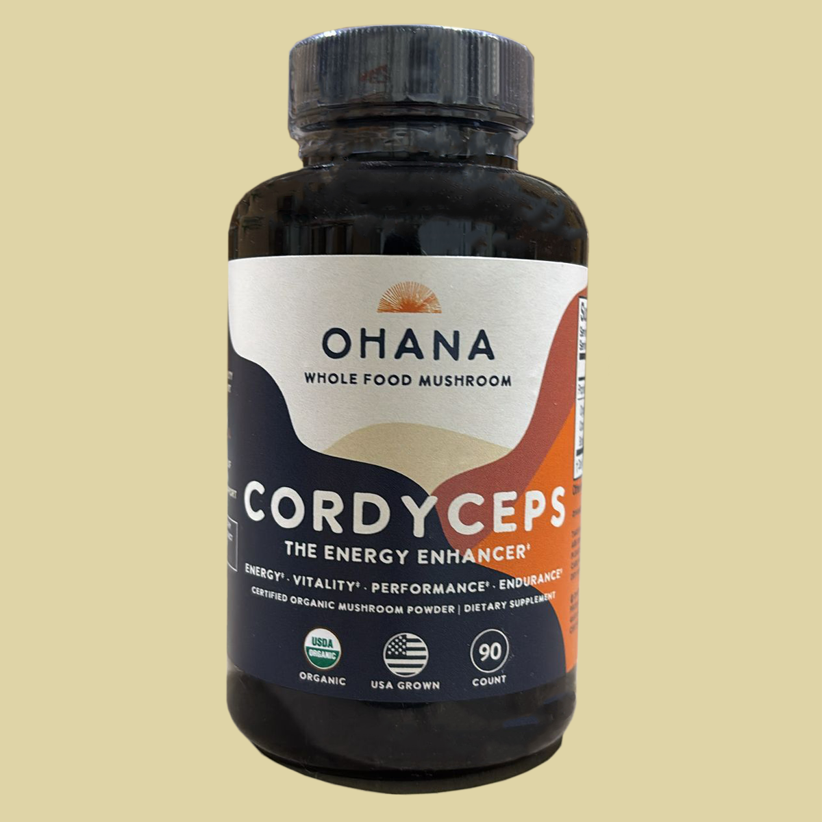 Pure Cordyceps - 90 caps -525 mg each